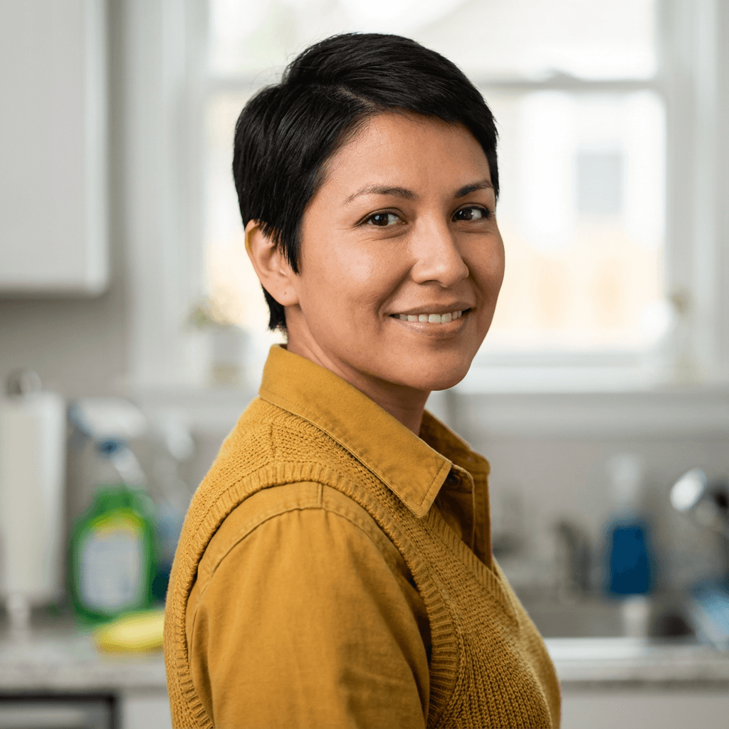 Emily Rodriguez, cleaning service owner